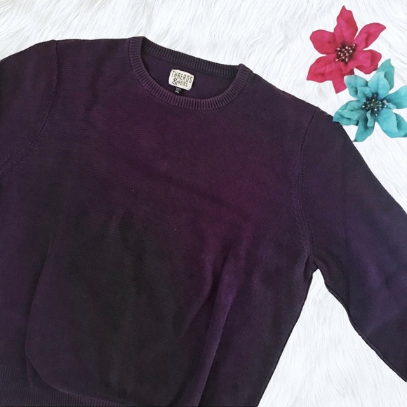 Threads & Heirs Sweaters Threads Heirs Mens Purple Sweater Poshmark